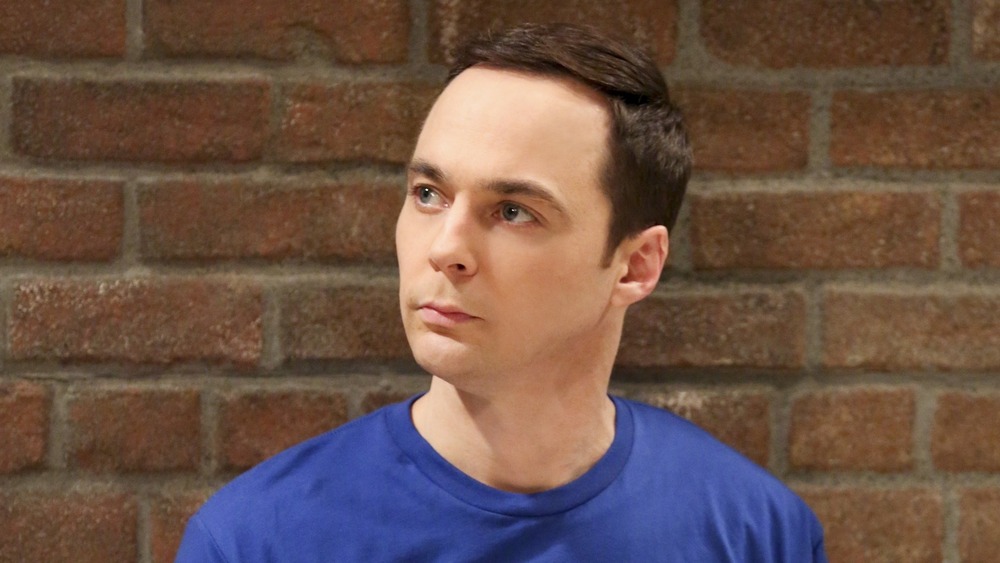 Sheldon Cooper stares in The Big Bang Theory 