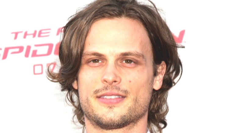 Matthew Gray Gubler with a soft smile