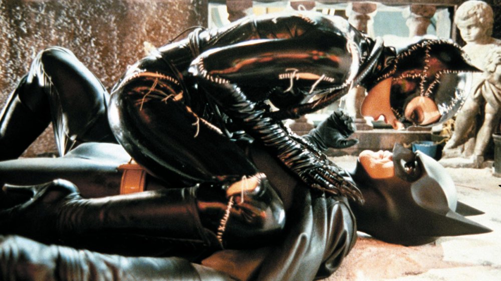 Michael Keaton and Michelle Pfeiffer in Batman Returns
