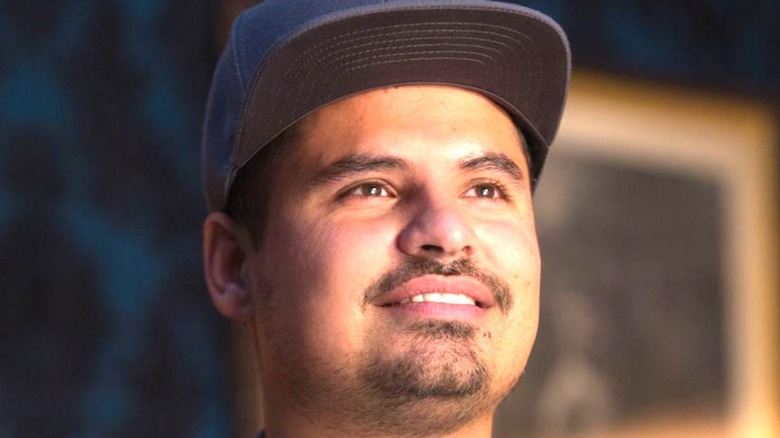 Michael Peña smiling