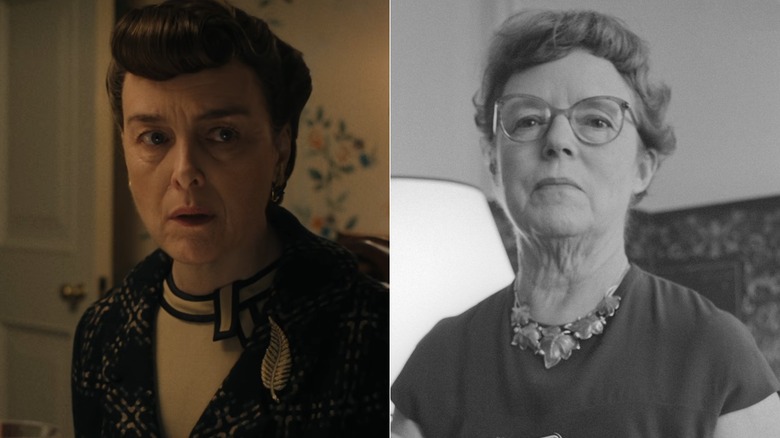 Olivia Williams (left); Alma Reville (right)
