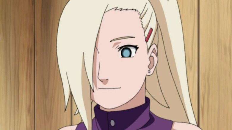 A smiling Ino