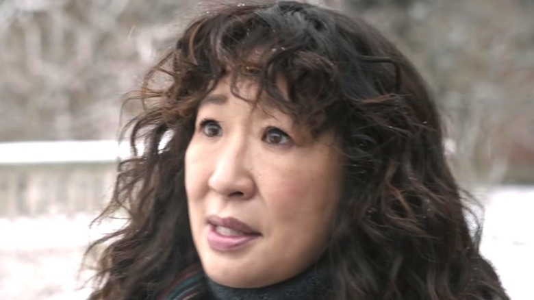 Sandra Oh as Ji-Yoon in The Chair 