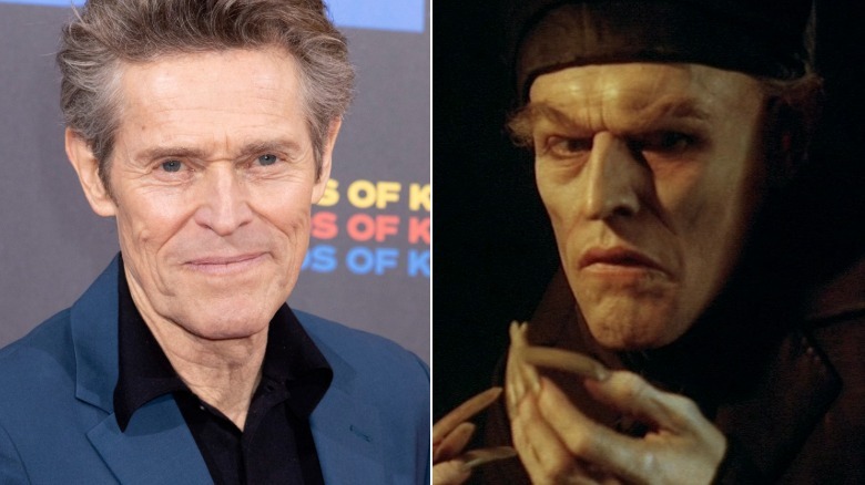 Willem Dafoe and Nosferatu collage