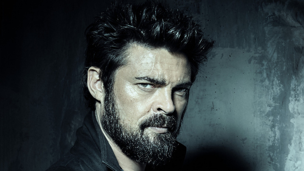 Karl Urban Billy Butcher menacing