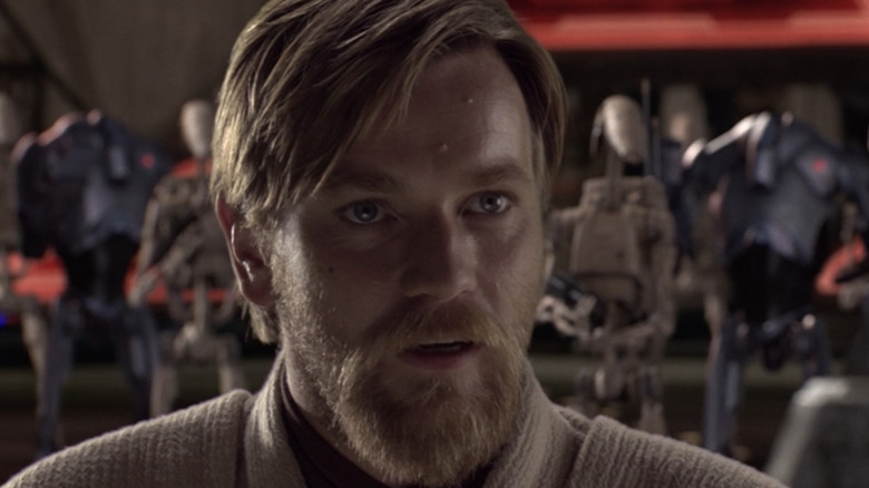 Obi Wan confronting Grevious