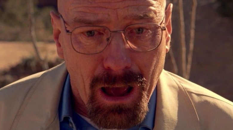 Walter White jaw dropped in shock Breaking Bad