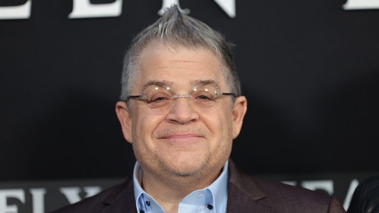 Patton Oswalt smiling at camera