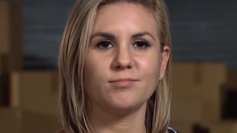 Brandi Passante smirking