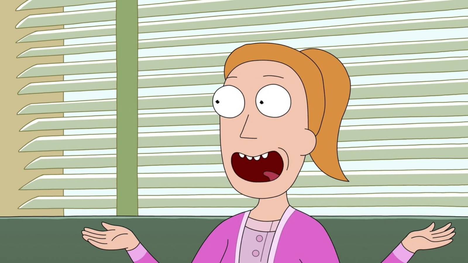 rick and morty real action