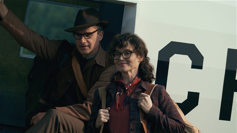 Nancy and Edgar arrive