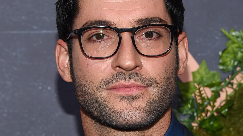 Tom Ellis in glasses