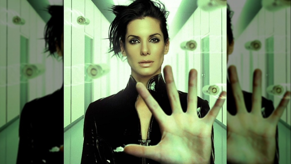 Sandra Bullock as Neo in The Matrix