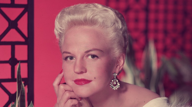 Peggy Lee smiling