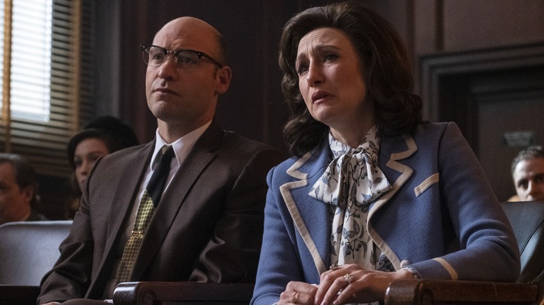 Corey Stoll and Vera Farmiga in "The Many Saints of Newark