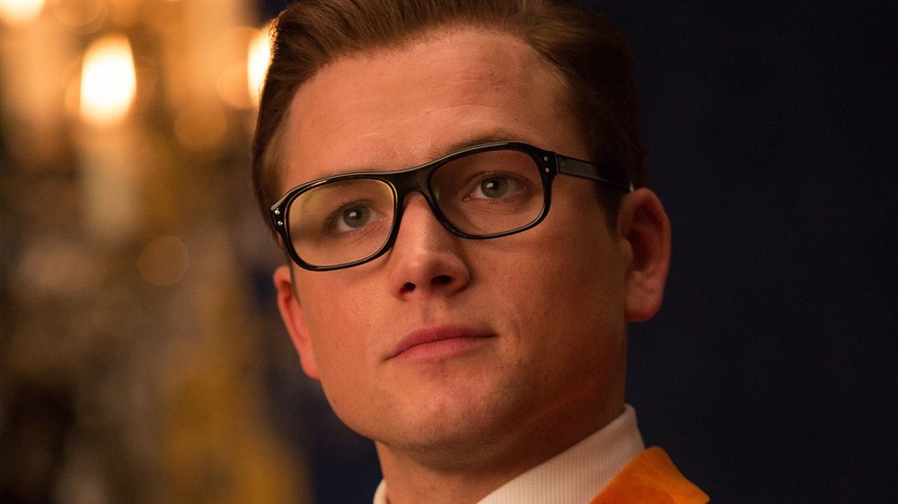 Taron Egerton Gary Unwin glasses pensive