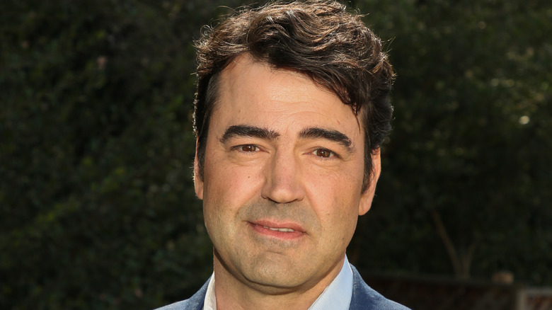 Ron Livingston offers a half smile