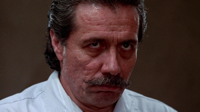 Edward James Olmos scowls