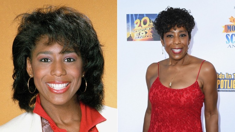 Dawnn Lewis today, and as Jaleesa on A Different World