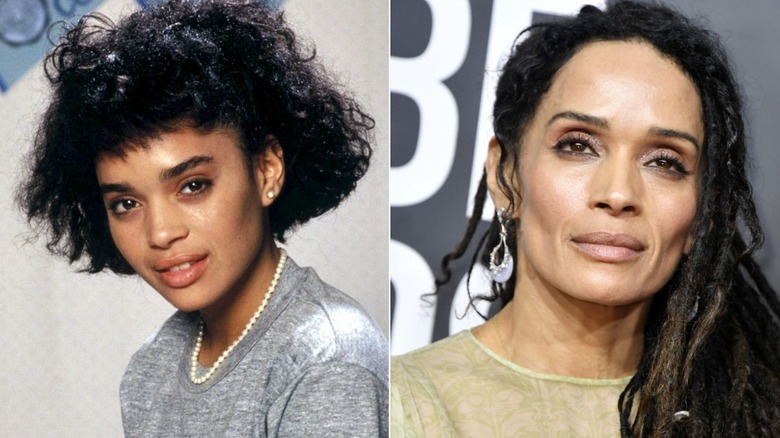 Lisa Bonet today, and as Denise Huxtable on A Different World