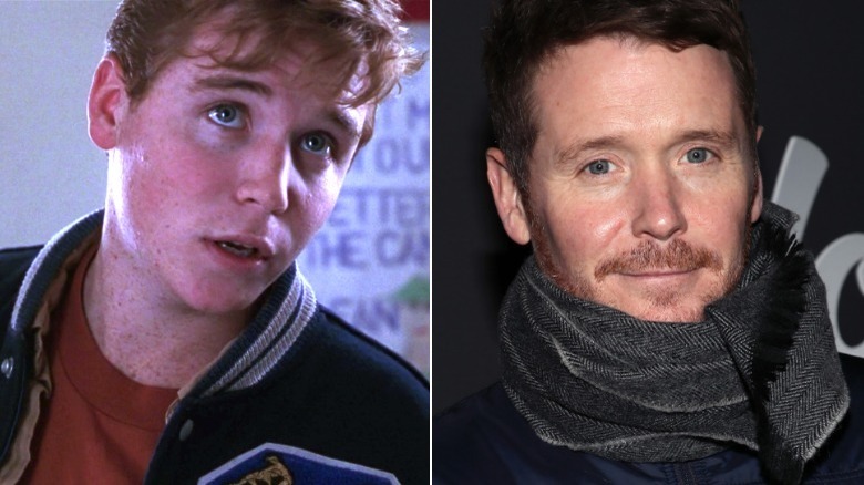 andy looking up/kevin connolly in scarf