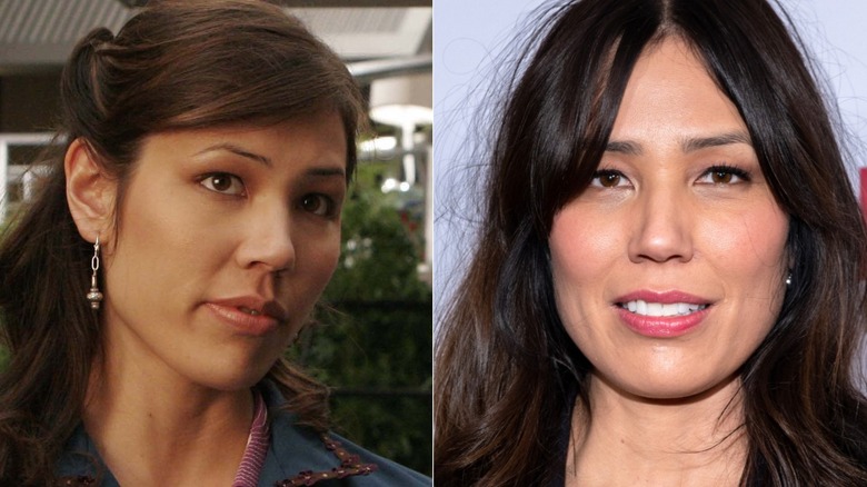 Angela Montenegro and Michaela Conlin side-by-side