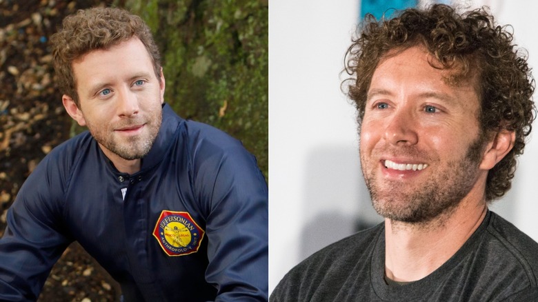 T.J. Thyne and Jack Hodgins posed together