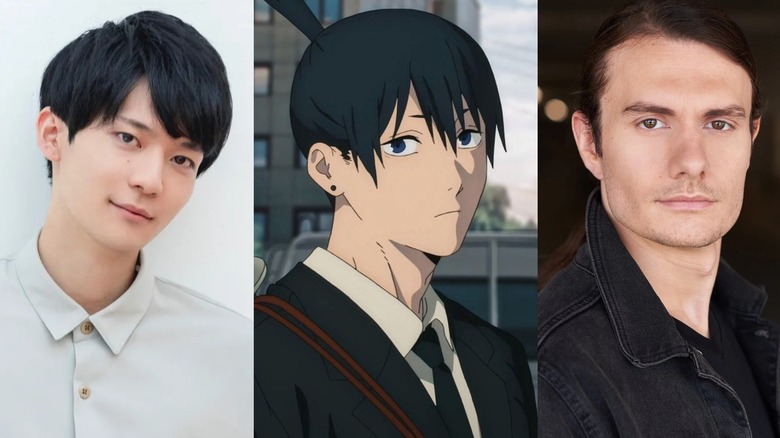 Shogo Sakata smiling, Aki Hayakawa, and Reagan Murdock smiling