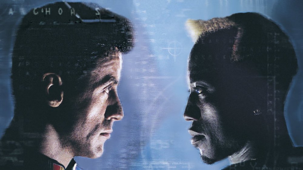 Sylvester Stallone and Wesley Snipes in Demolition Man