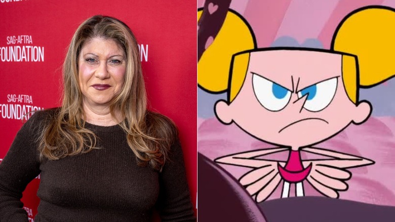 Kat Cressida on red carpet; Dee Dee angry with hands on hips