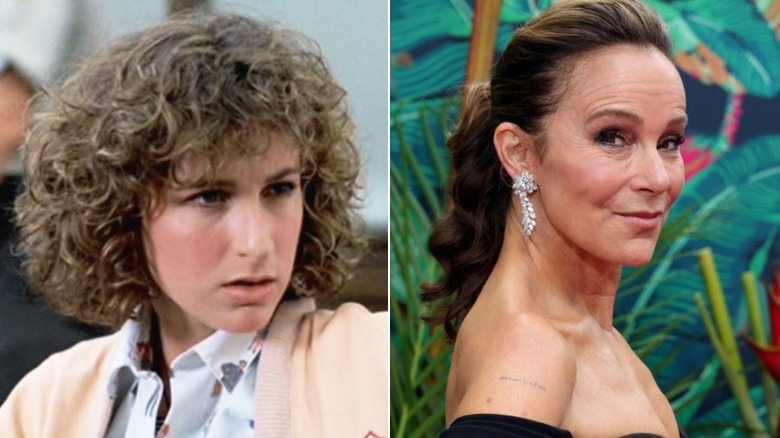 Jennifer Grey then and now