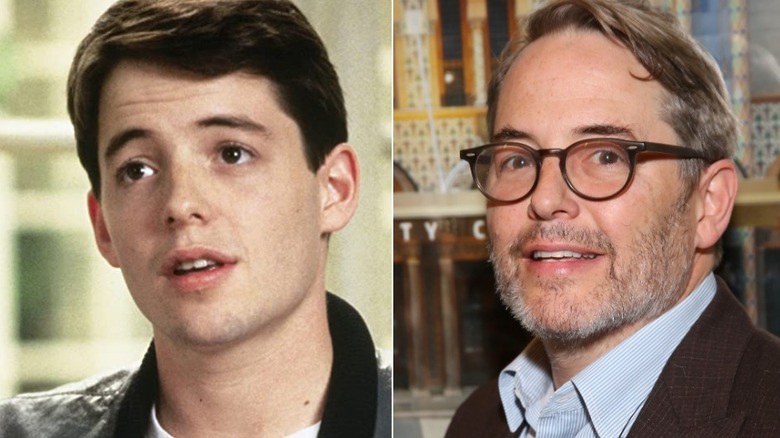 Matthew Broderick then and now