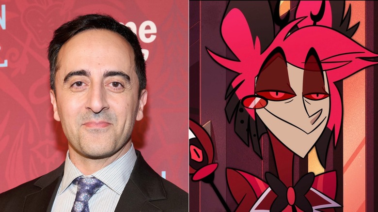 Amir Talai at the Season 2 premiere of "Hazbin Hotel;" Alastor