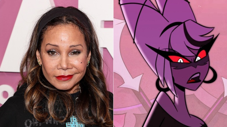 Daphne Rubin-Vega at a Netflix premiere; Carmilla Carmine