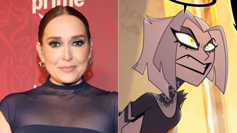 Jessica Vosk at the "Hazbin Hotel" Season 2 premiere; Lute