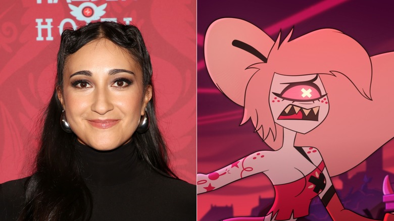 Krystina Alabado at the Season 2 premiere of "Hazbin Hotel;" Cherri Bomb