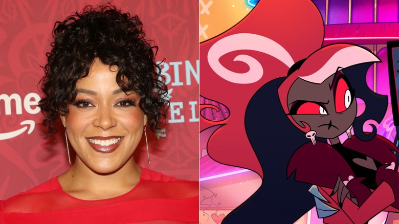 Lilli Cooper at the "Hazbin Hotel" Season 2 premiere; Velvette