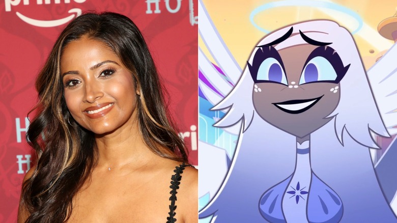 Shoba Narayan at the "Hazbin Hotel" Season 2 premiere; Emily