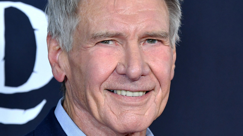 Harrison Ford smiles