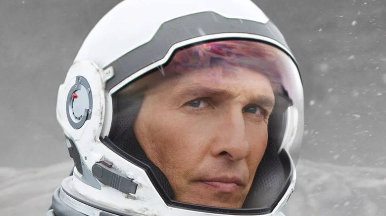 Matthew McConaughey astronaut staring