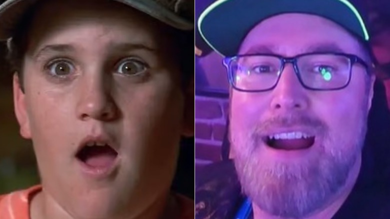 Brian Levinson in Matilda (left) and in 2024 (right)