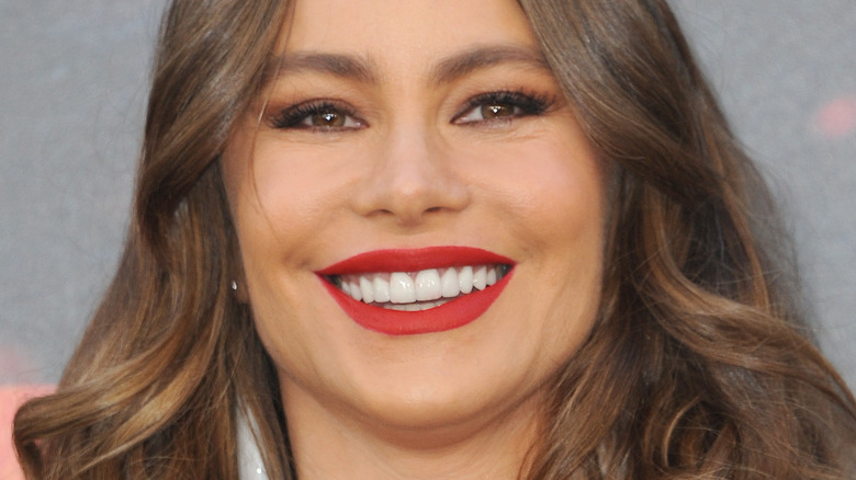 Sofía Vergara with big smile