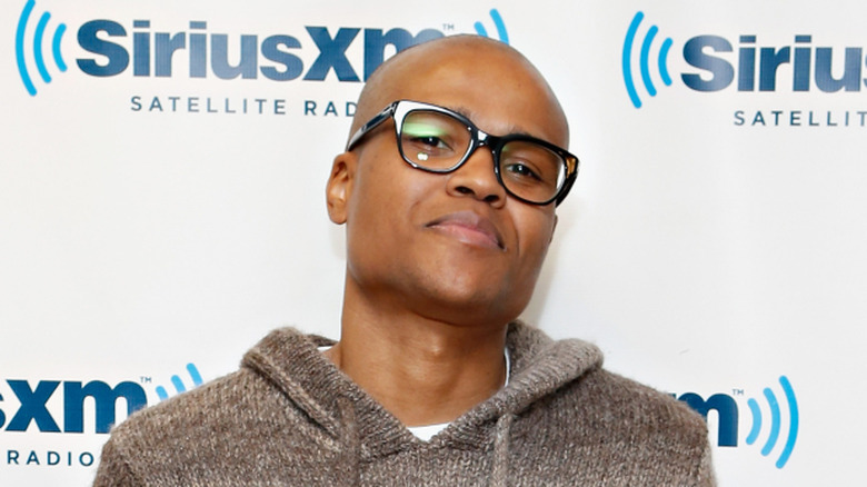 George O. Gore II wearing glasses