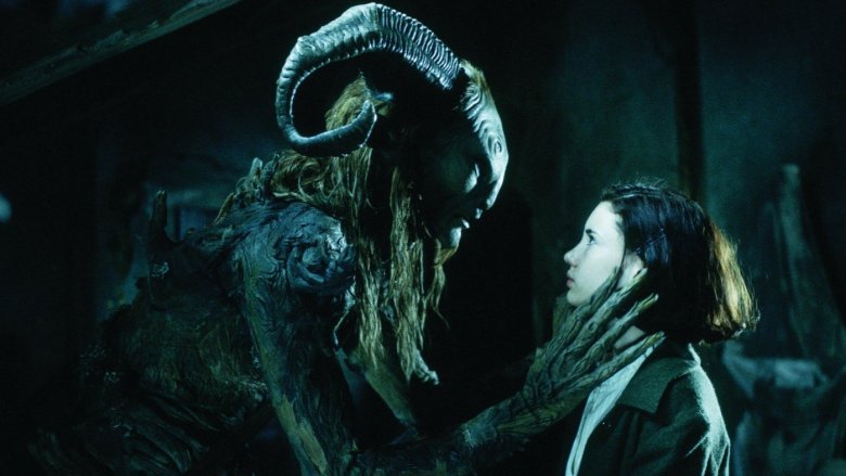 Doug Jones and Ivana Baquero in Pan's Labyrinth