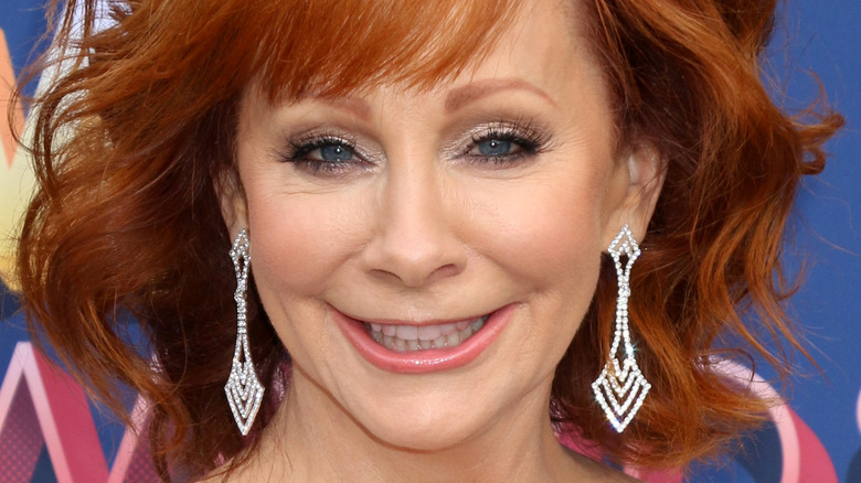 Reba McEntire smiling