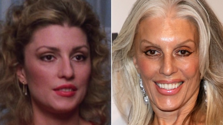 Shera Danese in 1983 and 2017