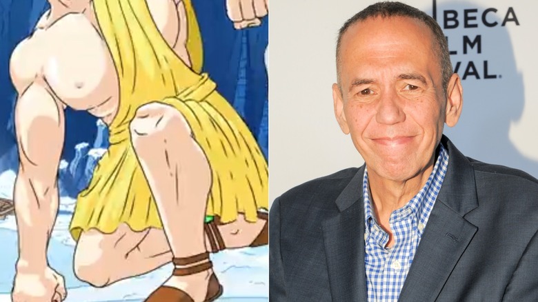 God on Smiling Friends next to Gilbert Gottfried at Tribeca Film Festival