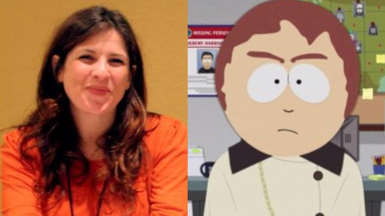 April Steward and Stan's mom Sharon Marsh from South Park (1997 - present)