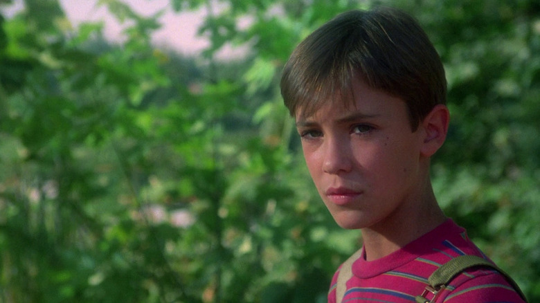 Gordie LaChance in forest