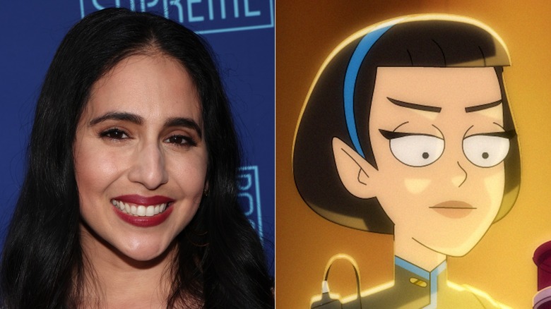 A split image of Gabrielle Ruiz and T'Lyn